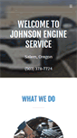 Mobile Screenshot of johnsonengineservice.com